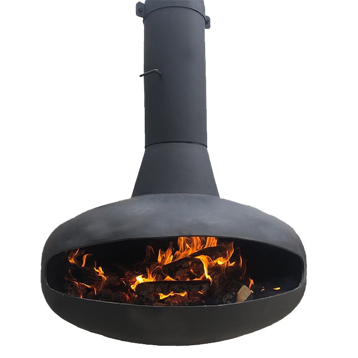hanging fireplace outdoor hanging fireplace outdoor