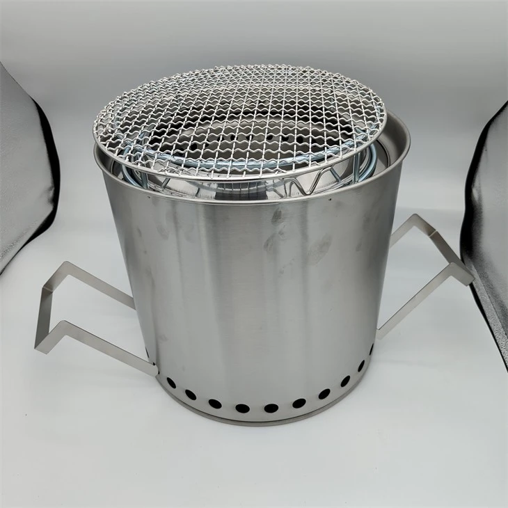 Bonfire Bbq Steel Fire Pit Steel Solo Stove