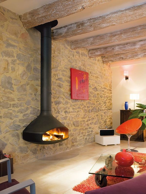 Charcoal Stove Ceiling Fireplace