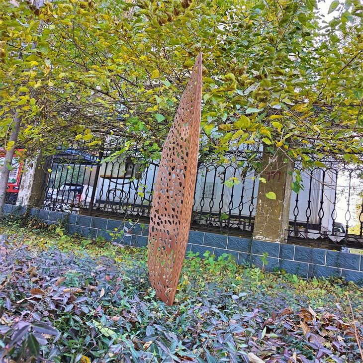 Corten Steel Ring Sculpture
