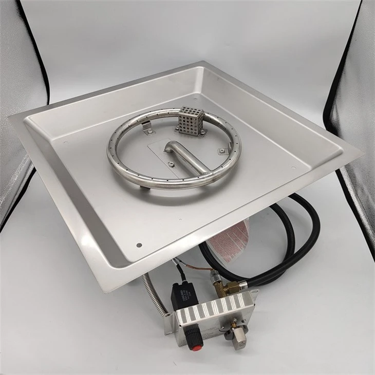 Fire Burner With Propane Gas Connection Kit