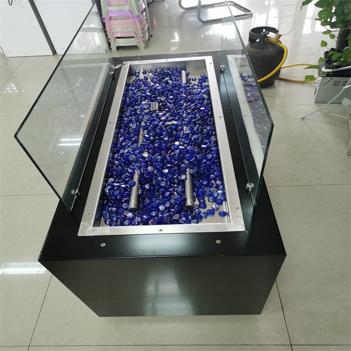 Natural Gas Garden Fire Pit Table