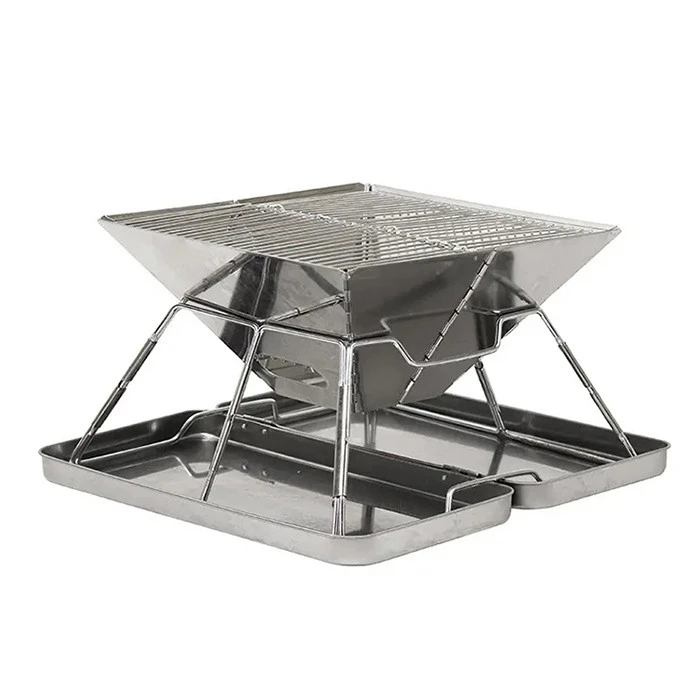 portable steel bbq grill