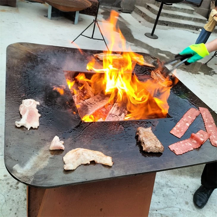 Modeli roštilja za kuhanje na otvorenom Corten Steel Grill
