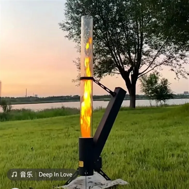 Pellet Burning Patio Heater