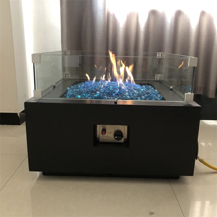 Glass Fire Pit Surround