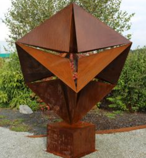 Vrt Corten Steel Art Metalna skulptura