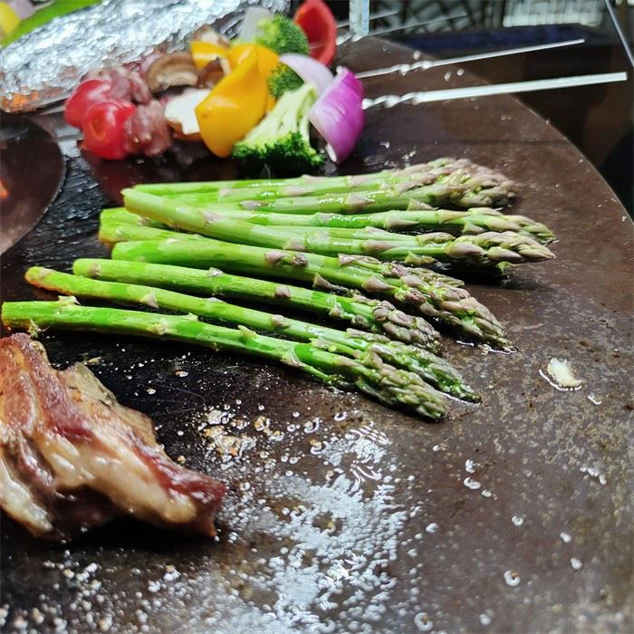 Wood Burning Spark Retro Bbq Grill Corten Steel Grill