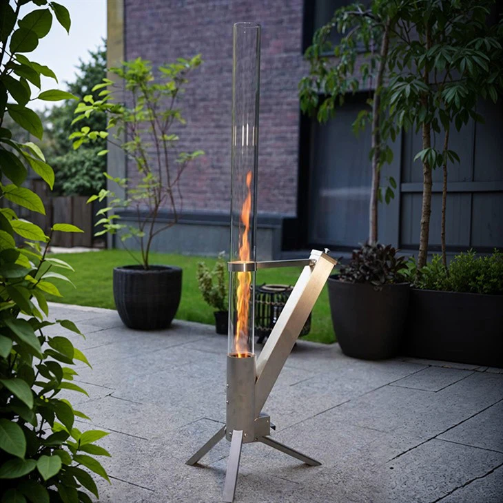 Peć na raketne pelete za kampovanje