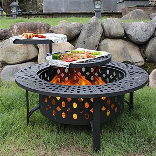 36 inča Vanjski Fire Pit Metal